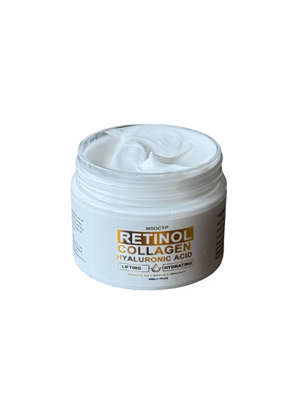 Cremă de față cu Retinol, Colagen si Acid Hialuronic - 50 ML